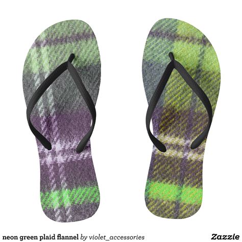 men's flannel flip flops